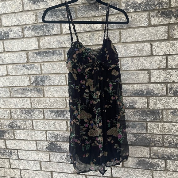 Floral Silk Dress - Lux size M - Picture 2 of 8